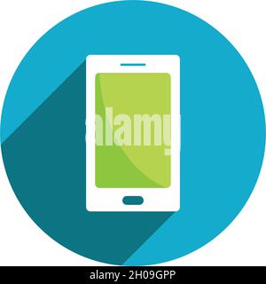 Smartphone icon illustration vector design Stock Vector
