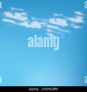 Cloud Background ilustration vector template Stock Vector
