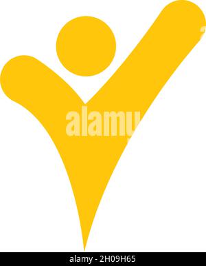 Healthy Life people Logo template Stock Vector