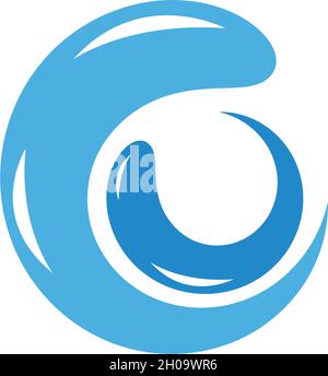 Water splash Logo Template vector Stock Vector