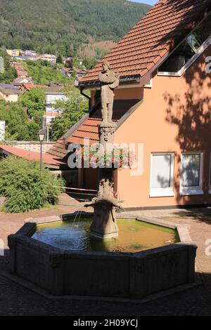 Impressionen aus der Stadt Wehr im Schwarzwald Stock Photo