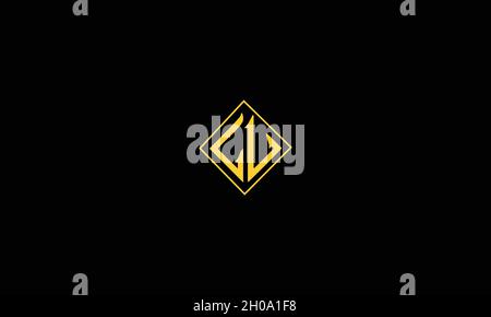 LEETERS LL LOGO DESIGN WITH NEGATIVE SPACE EFFECT FOR ILLUSTRATION USE Stock Vector