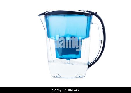 Water jug isolated on white Stock Photo