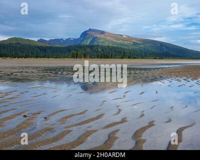 Scenic view. South Central Alaska. United States of America (USA). Stock Photo