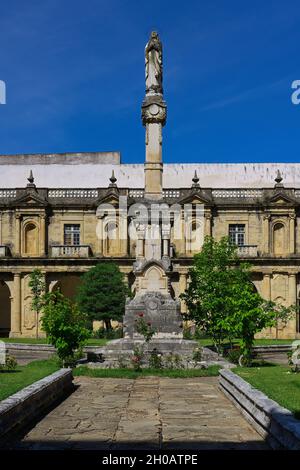 Monastery of Santa Clara-a-Nova, Cloister, Coimbra, Beira, Portugal Stock Photo