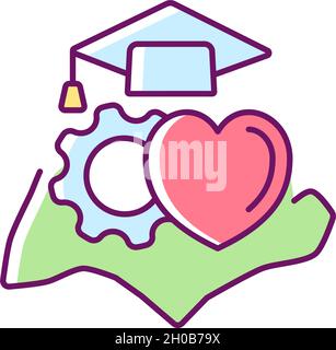 High human capital rate linear icon Stock Vector Image & Art - Alamy