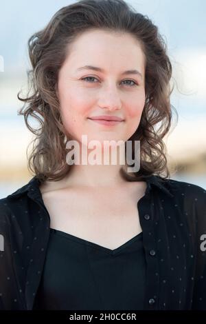 Dominique Davenport attends the Sisi photocall during the 4th edition of the Cannes International Series Festival (Canneseries) in Cannes, on October 12, 2021, France. Photo by David Niviere/ABACAPRESS.COM Stock Photo