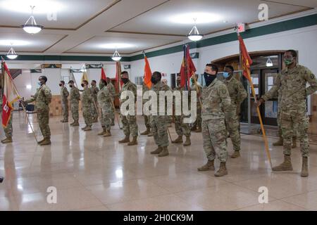 Soldiers of the 369th Sustainment Brigade, 369th Special Troops ...