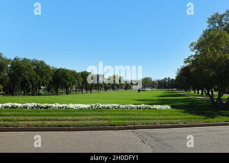 BISMARCK , NORTH DAKOTA - 2 OCT 2021: Stock Photo