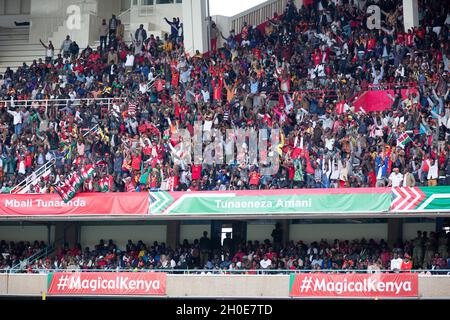 President Uhuru Muigai Kenyatta Inauguration Swearing-In Ceremony At The Moi International Sports Centre Nairobi City County, Kenya Stock Photo