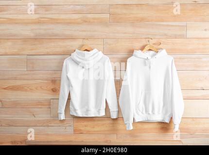 hoodie with hanger logo