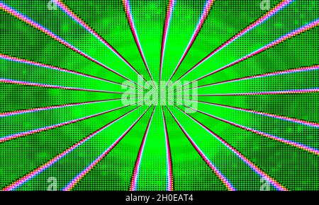 colorful pop art comics book cartoon magazine cover.halftone illustration Stock Photo