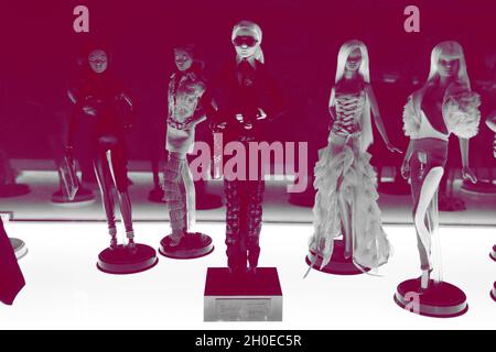 Moschino Barbie, Barbie The Icon exposition at Mudec museum in Milan, Italy  Stock Photo - Alamy