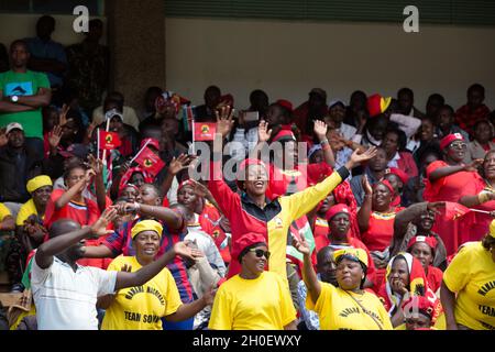 President Uhuru Muigai Kenyatta Inauguration Swearing-In Ceremony At The Moi International Sports Centre Nairobi City County, Kenya Stock Photo