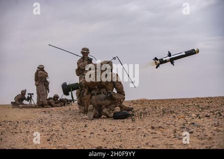 U.S. Marine Corps Cpl. Maxwell Kjos, an anti-tank missileman with ...