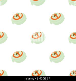 Fumigator pattern seamless background texture repeat wallpaper geometric vector Stock Vector