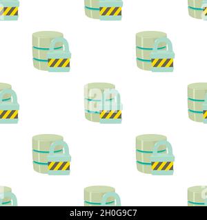 Blocked database pattern seamless background texture repeat wallpaper geometric vector Stock Vector