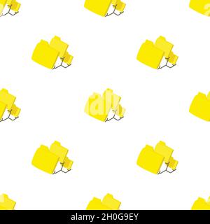 Folded database pattern seamless background texture repeat wallpaper geometric vector Stock Vector