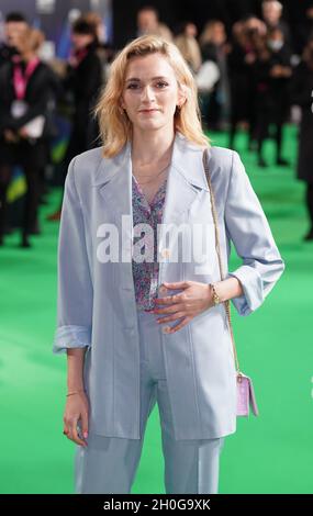 Charlotte Ritchie arrives for the world premiere of 'The Phantom of the Open', at the Royal Festival Hall in London during the BFI London Film Festival. Picture date: Tuesday October 12, 2021. Stock Photo