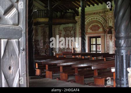 San Rafael de Velasco Mission, one of the Jesuit Missions of Chiquitos, Bolivia Stock Photo