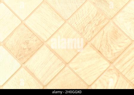 Pale yellow background with wood diagonal inserts Stock Photo