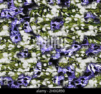 textile print patterns, modern mixed designs Stock Photo - Alamy