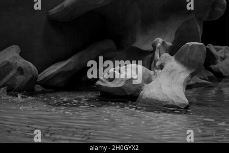 Detail from Kara Walker's 'Fons Americanus' installation at the Tate Modern in London Stock Photo