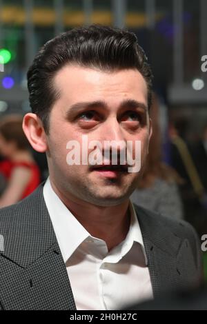 Craig Roberts arrives at The Phantom of the Open at BFI London Film Festival 2021, 12 October 2021 Southbank Centre, Royal Festival Hall, London, UK. Stock Photo