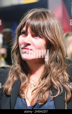 Claire Keelan arrives at The Phantom of the Open at BFI London Film Festival 2021, 12 October 2021 Southbank Centre, Royal Festival Hall, London, UK. Stock Photo