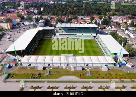 Sportpark Ronhof, officially Sportpark Ronhof Thomas Sommer, football stadium, stadium, Fuerth, Middle Franconia, Franconia, Bavaria, Germany Stock Photo