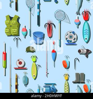 Goods for fishing. Equipment and accessories for recreation and