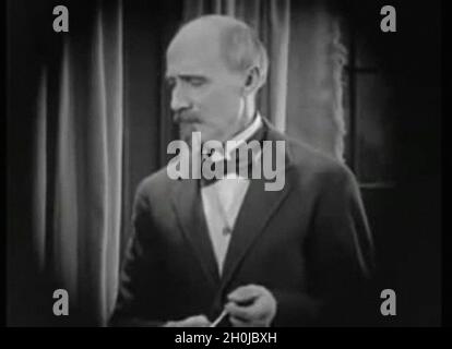 Vintage screenshot from the 1921 movie Camille Stock Photo