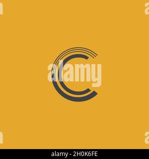 Initial Letter C Logo with Creative Modern Business Typography Vector Template. Creative Abstract Letter C Icon Logo Design Stock Vector