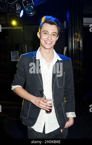 Jordan Luke-Gage attends the Taboo cast change at Brixton House, London Stock Photo