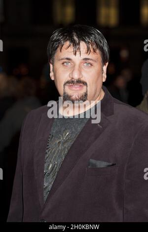 Mem Ferda arrives at the Premiere of Arbitrage, Odeon West End, Leicester Squre, London Stock Photo