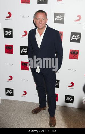 Sean Pertwee attending a listening party for Daft Punk's new album 'Random Access Memories' at The View in The Shard in Central London. Stock Photo