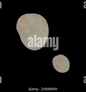 Grey brush stroke isolated on white vector Stock Vector