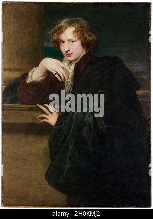 Anthony van Dyck (1599-1641), self portrait painting, 1620-1621 Stock Photo