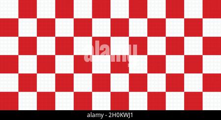 Abstract backgrounds bright element texture checkerboard chess fabric textile wallpaper template frame backdrop pattern seamless vector illustration Stock Vector