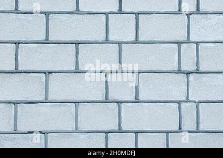 Aerocrete, aerated concrete texture background. Grey big Brick wall background. Stock Photo