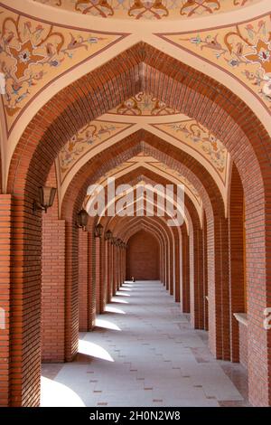 Islamic architecture details of Imamzadeh mosque in Ganja city - Azerbaijan Stock Photo