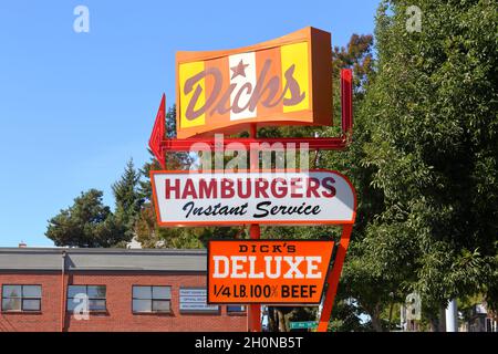 Dick's Hamburger Drive In, Wallingford Neighborhood, Seattle ...