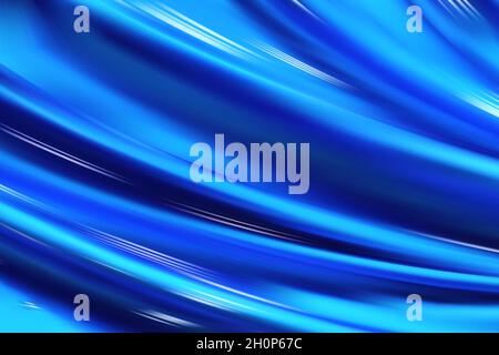 Vector of blue silk background. Stock Vector