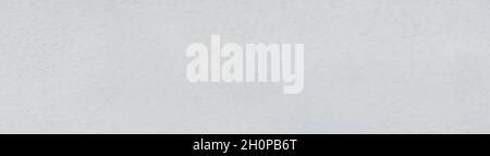 New white panoramic wall with abstract texture in the plaster Stock Photo