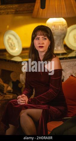 Vanessa Emme in Midsomer Murders XXll 'Happy Families' Stock Photo - Alamy