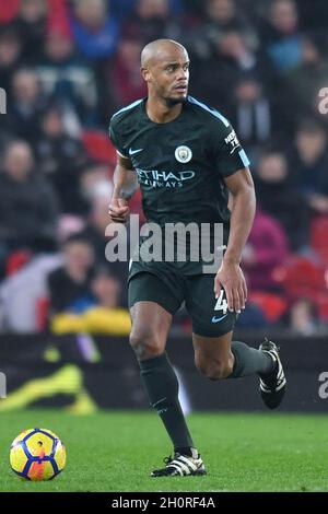Manchester City's Vincent Kompany Stock Photo - Alamy