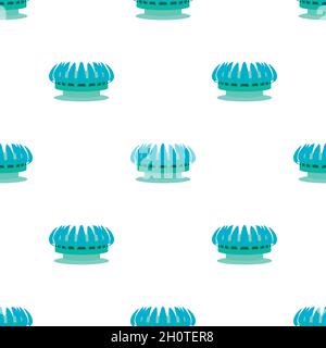 Turbine pattern seamless background texture repeat wallpaper geometric vector Stock Vector