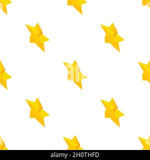 Magic Star pattern seamless background texture repeat wallpaper geometric vector Stock Vector