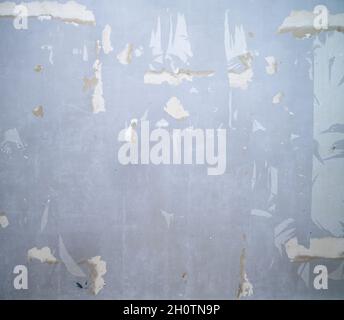 Damaged Cracked Construction Surface Texture. Scratched Old Wall Stock Photo