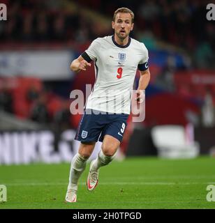 England v Hungary - FIFA World Cup 2022 - European Qualifying - Group I - Wembley Stadium  England's Harry Kane during the match at Wembley Stadium. Picture Credit : © Mark Pain / Alamy Live News Stock Photo